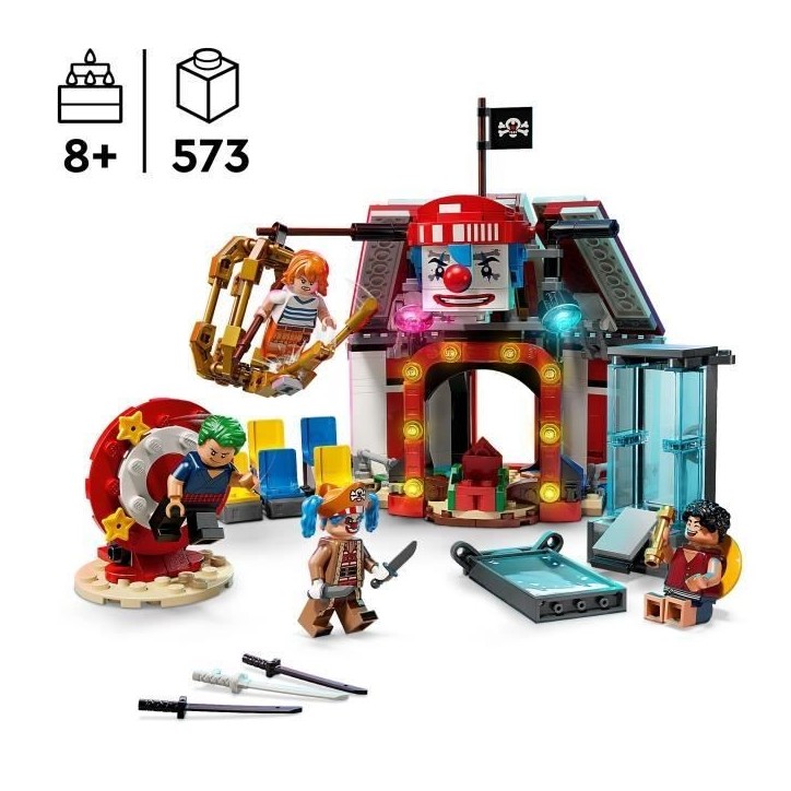 LEGO ONE PIECE 75637 Le Chapiteau de Baggy le Clown - Jeu pour enfant des 8 ans - Cadeau LEGO ONE PIECE 75637 Le Chapiteau de Baggy le Clown - Jeu pour enfant des 8 ans - Cadeau
