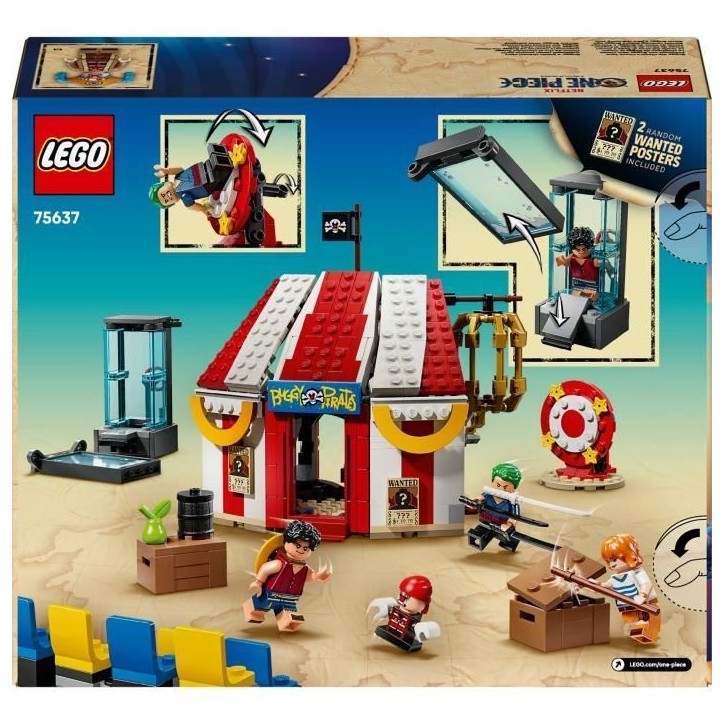 LEGO ONE PIECE 75637 Le Chapiteau de Baggy le Clown - Jeu pour enfant des 8 ans - Cadeau LEGO ONE PIECE 75637 Le Chapiteau de Baggy le Clown - Jeu pour enfant des 8 ans - Cadeau