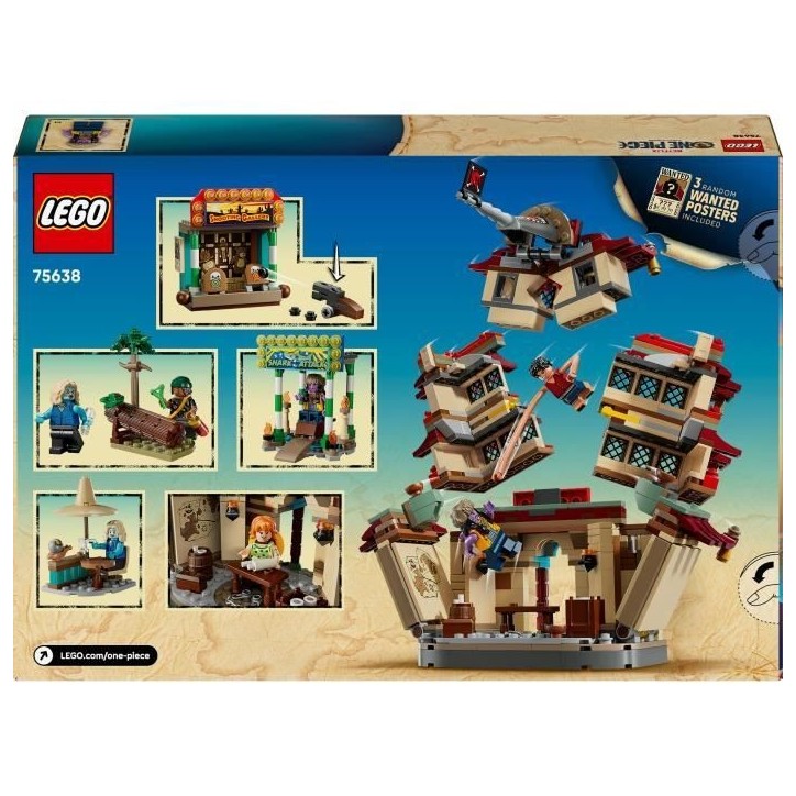 LEGO ONE PIECE 75638 La Bataille d'Arlong Park - Jeu de Construction pour enfant des 9 ans LEGO ONE PIECE 75638 La Bataille d'Arlong Park - Jeu de Construction pour enfant des 9 ans
