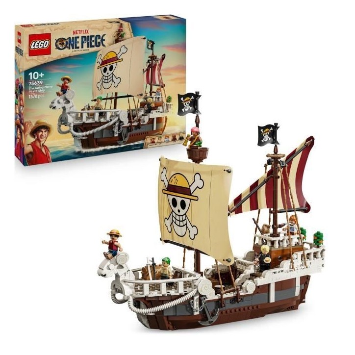 LEGO ONE PIECE 75639 Le Bateau Pirate Vogue Merry - Jeu de Construction pour enfant des 10 ans LEGO ONE PIECE 75639 Le Bateau Pirate Vogue Merry - Jeu de Construction pour enfant des 10 ans
