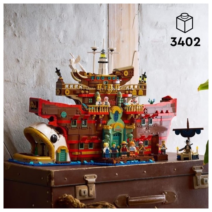 LEGO ONE PIECE 75640 Le Restaurant Flottant Baratie - Set de Construction Anime - Adulte LEGO ONE PIECE 75640 Le Restaurant Flottant Baratie - Set de Construction Anime - Adulte