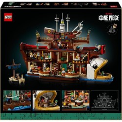 LEGO ONE PIECE 75640 Le Restaurant Flottant Baratie - Set de Construct