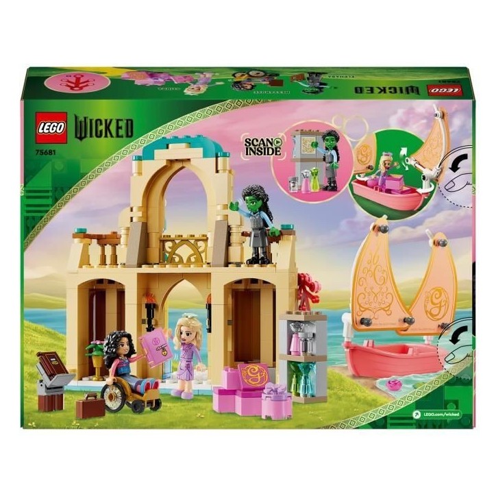 LEGO Wicked 75681 Glinda, Elphaba et Nessarose a l'Université de Shiz - Jeu enfant 7 ans LEGO Wicked 75681 Glinda, Elphaba et Nessarose a l'Université de Shiz - Jeu enfant 7 ans