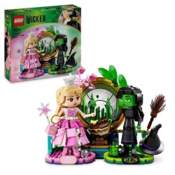 LEGO Wicked 75682 Figurines d'Elphaba et de Glinda - Jouet pour enfant