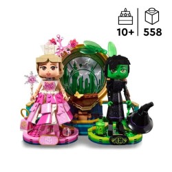 LEGO Wicked 75682 Figurines d'Elphaba et de Glinda - Jouet pour enfant