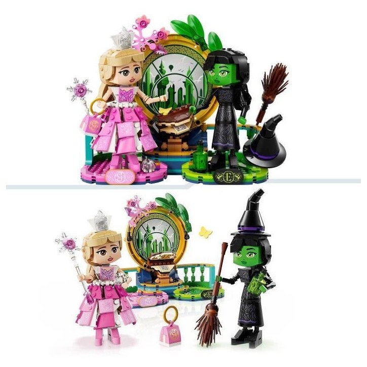 LEGO Wicked 75682 Figurines d'Elphaba et de Glinda - Jouet pour enfant des 10 ans & Déco LEGO Wicked 75682 Figurines d'Elphaba et de Glinda - Jouet pour enfant des 10 ans & Déco