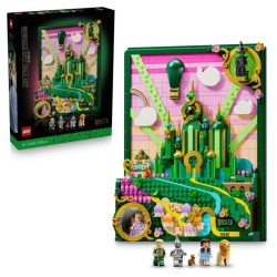 LEGO Wicked 75685 Tableau d'Emerald City - Set de Construction 3D pour
