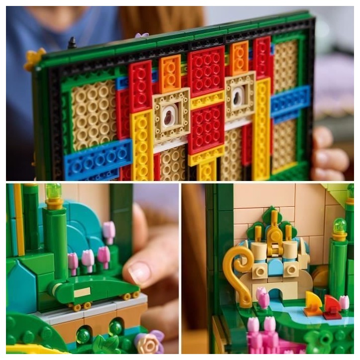 LEGO Wicked 75685 Tableau d'Emerald City - Set de Construction 3D pour Adulte - Maquette LEGO Wicked 75685 Tableau d'Emerald City - Set de Construction 3D pour Adulte - Maquette