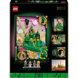 LEGO Wicked 75685 Tableau d'Emerald City - Set de Construction 3D pour