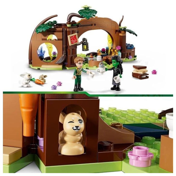 LEGO Wicked 75687 Le Repaire d'Elphaba - Jouet de Construction des 7 ans - Mini-Poupées LEGO Wicked 75687 Le Repaire d'Elphaba - Jouet de Construction des 7 ans - Mini-Poupées