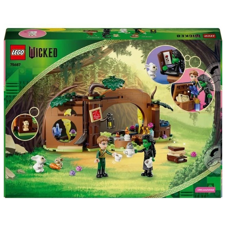 LEGO Wicked 75687 Le Repaire d'Elphaba - Jouet de Construction des 7 ans - Mini-Poupées LEGO Wicked 75687 Le Repaire d'Elphaba - Jouet de Construction des 7 ans - Mini-Poupées