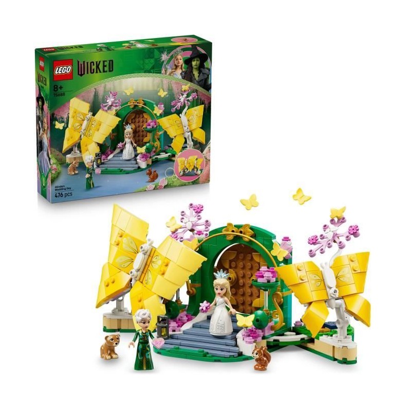 LEGO Wicked 75688 Le Mariage de Glinda - Jouet des 8 ans - Figurines d LEGO Wicked 75688 Le Mariage de Glinda - Jouet des 8 ans - Figurines d