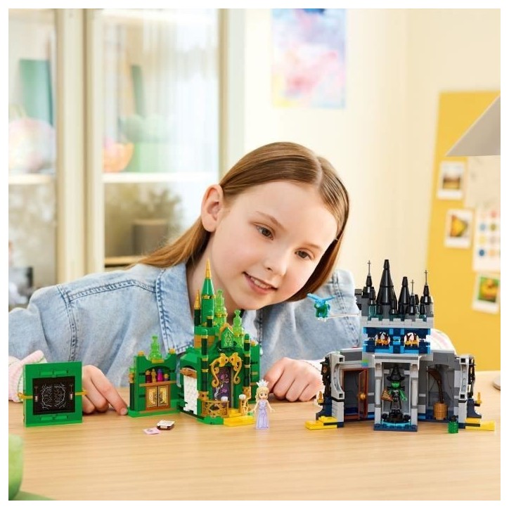 LEGO Wicked 75689 Emerald City et le Château de Kiamo Ko - Jouet de Construction des 9 ans LEGO Wicked 75689 Emerald City et le Château de Kiamo Ko - Jouet de Construction des 9 ans