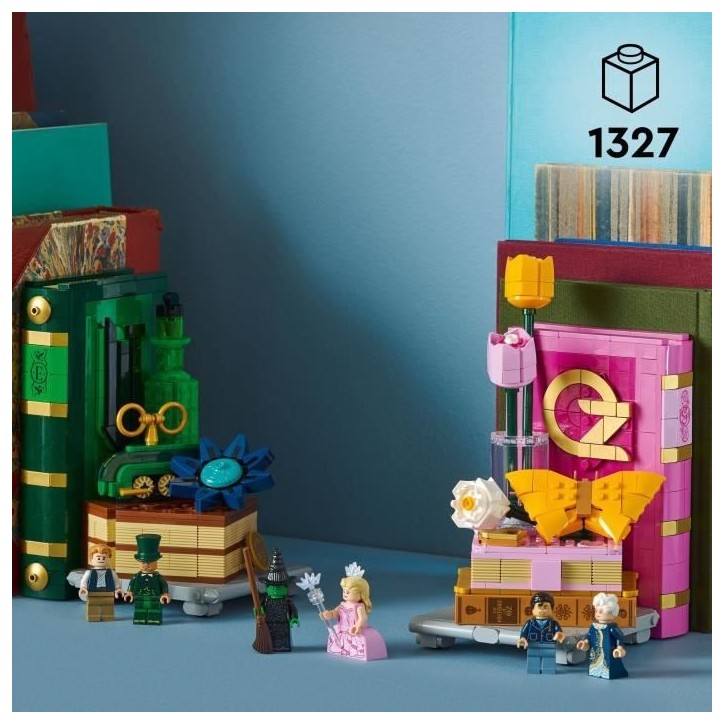 LEGO Wicked Book Nook de Glinda et Elphaba LEGO Wicked Book Nook de Glinda et Elphaba