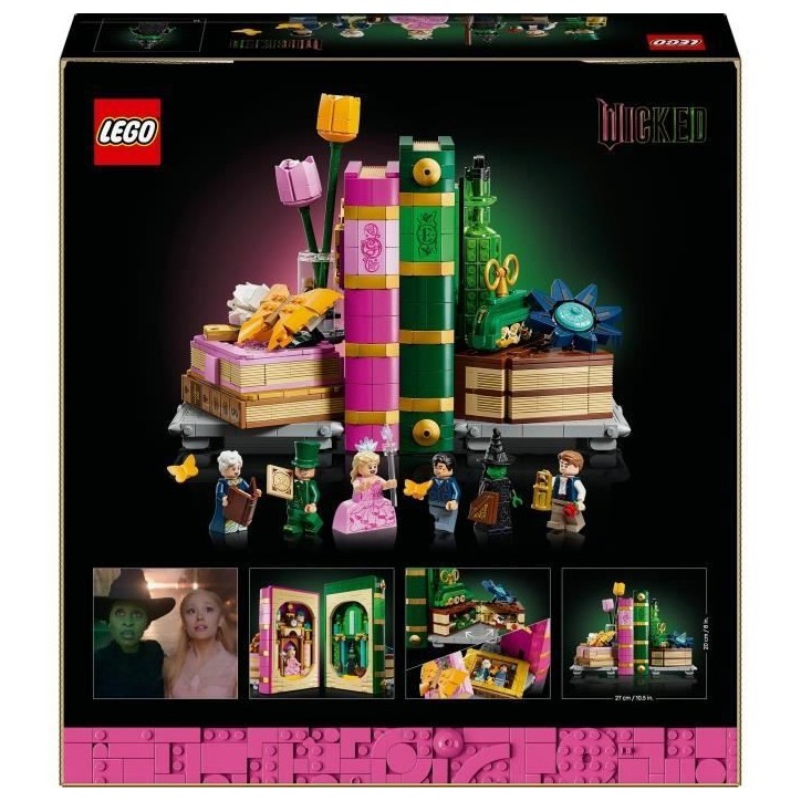 LEGO Wicked Book Nook de Glinda et Elphaba LEGO Wicked Book Nook de Glinda et Elphaba