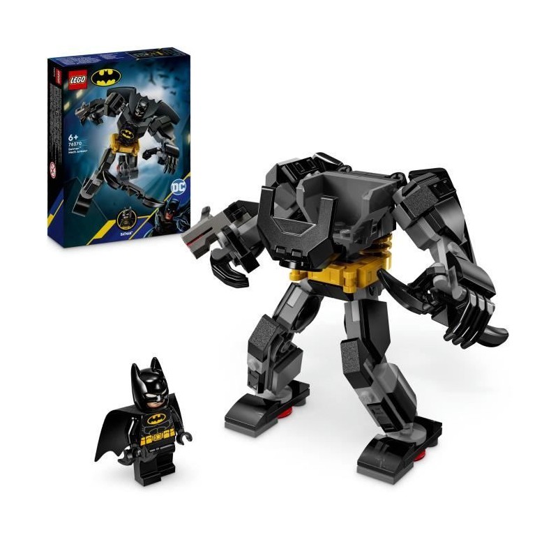 LEGO Super Heroes DC 76270 L'armure robot de Batman- Figurine d'action LEGO Super Heroes DC 76270 L'armure robot de Batman- Figurine d'action