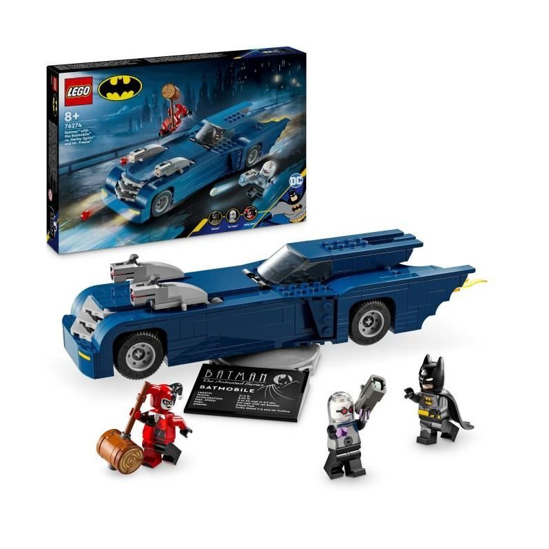 LEGO Super Heroes DC 76274 Batman avec la Batmobile contre Harley Quin LEGO Super Heroes DC 76274 Batman avec la Batmobile contre Harley Quin