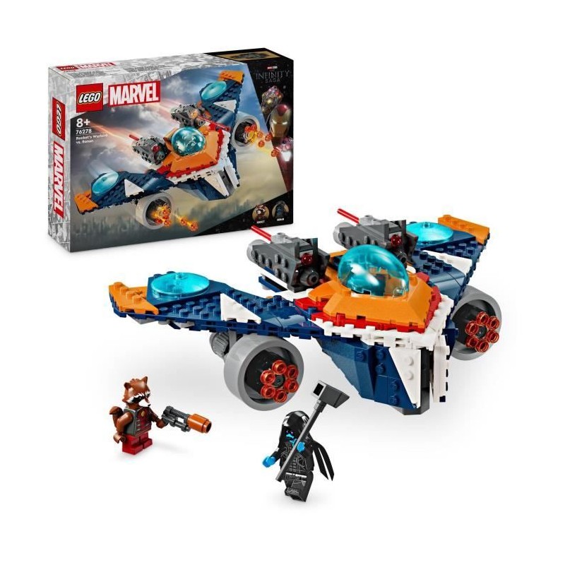 LEGO 76278 Marvel Le Vaisseau Spatial de Rocket contre Ronan, Jouet su LEGO 76278 Marvel Le Vaisseau Spatial de Rocket contre Ronan, Jouet su