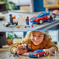 LEGO 76279 Marvel La Voiture de Course de Spider-Man contre le Bouffon