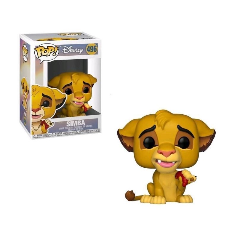 Figurine - FUNKO POP - Disney Le Roi lion - Simba - 496 Figurine - FUNKO POP - Disney Le Roi lion - Simba - 496