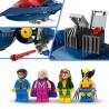 LEGO 76281 Marvel Le X-Jet des X-Men, Jouet d'Avion, Chasseur avec Min