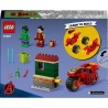 LEGO Marvel 76287 Iron Man avec une Moto et Hulk, Set Avengers avec Mi