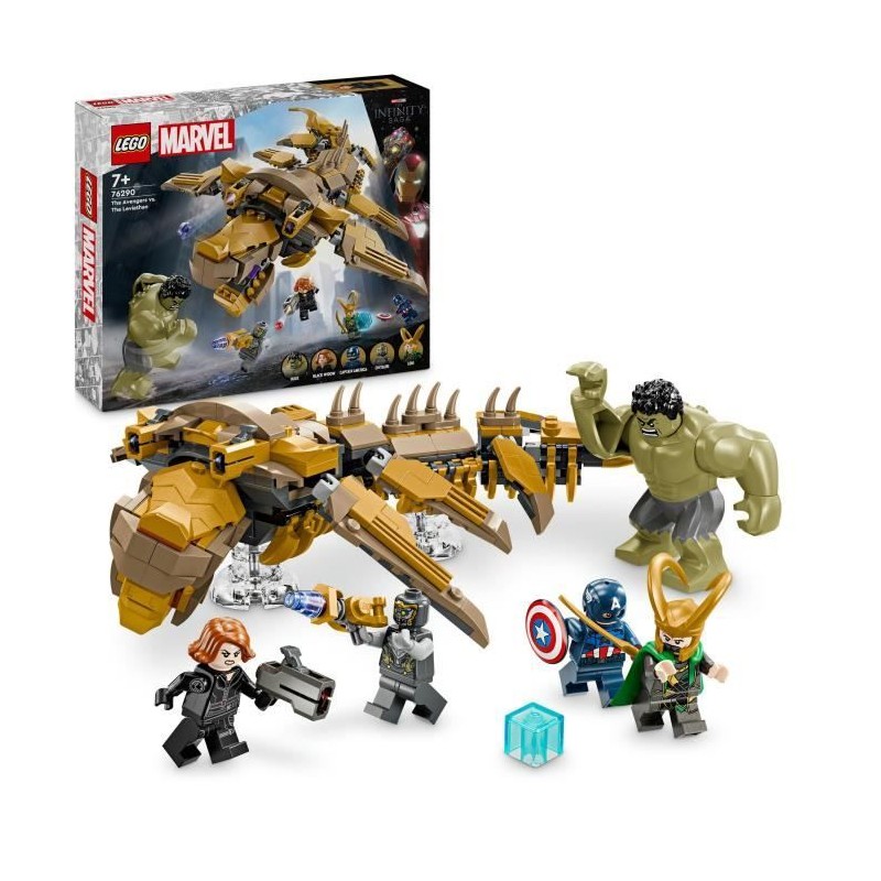 LEGO Marvel 76290 Les Avengers Contre le Léviathan, Set avec minifigu LEGO Marvel 76290 Les Avengers Contre le Léviathan, Set avec minifigu
