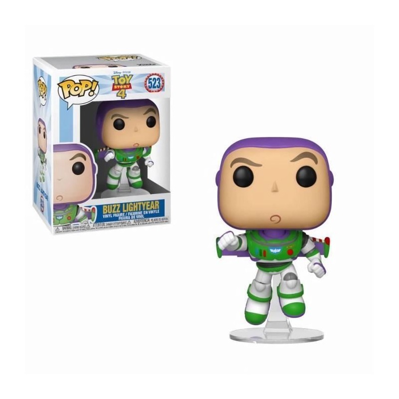 Figurine Funko Pop! Disney Pixar : Toy Story 4 – Buzz l'Éclair 523 Figurine Funko Pop! Disney Pixar : Toy Story 4 – Buzz l'Éclair 523