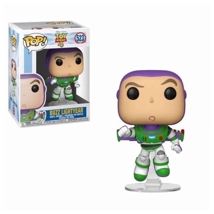 Figurine Funko Pop! Disney Pixar : Toy Story 4 – Buzz l'Éclair 523 Figurine Funko Pop! Disney Pixar : Toy Story 4 – Buzz l'Éclair 523