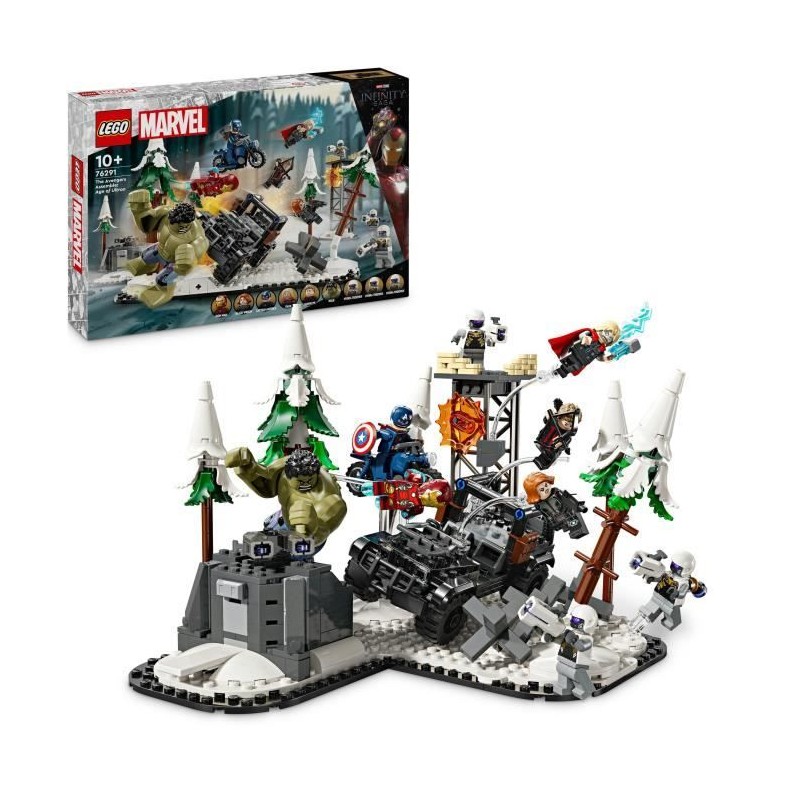 LEGO Marvel 76291 Avengers Rassemblement : L'ere d'Ultron, minifigurin