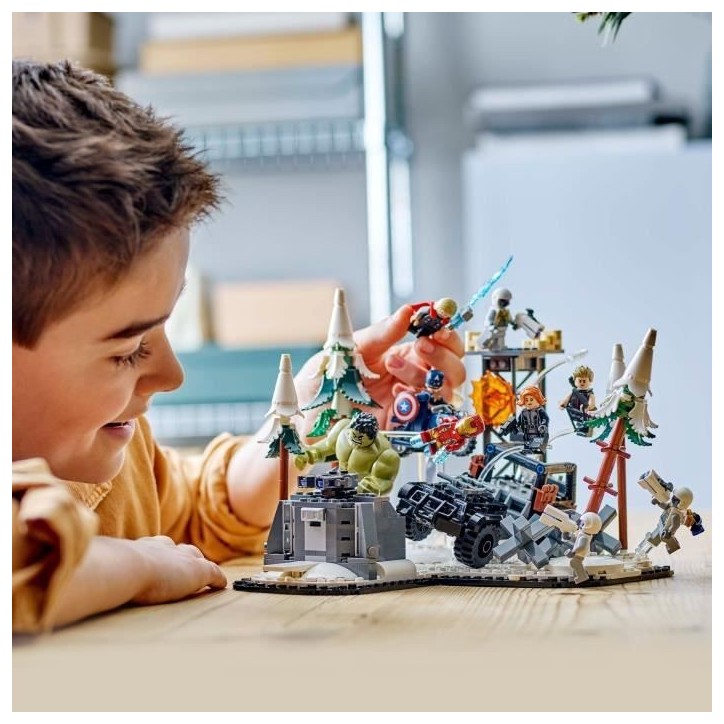 LEGO Marvel 76291 Avengers Rassemblement : L'ere d'Ultron, minifigurines de super-héros LEGO Marvel 76291 Avengers Rassemblement : L'ere d'Ultron, minifigurines de super-héros