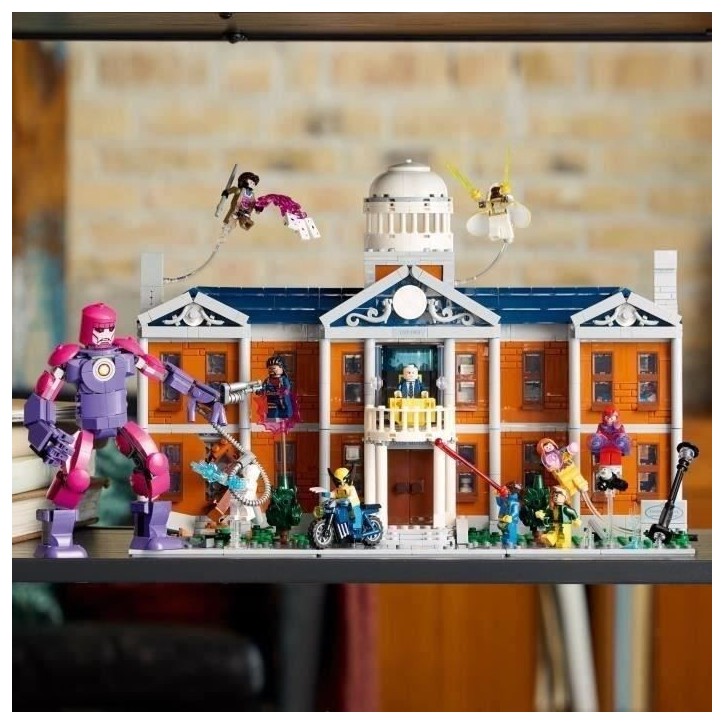 LEGO Marvel 76294 Exclu Cdiscount Les X-Men : l'institut Xavier - Cadeau d'anniversaire avec super-héros