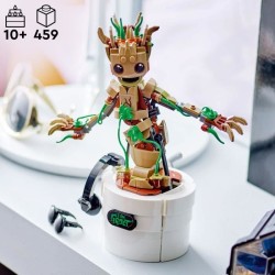 LEGO Marvel 76297 La danse de Bébé Groot, Jouet animé a construire