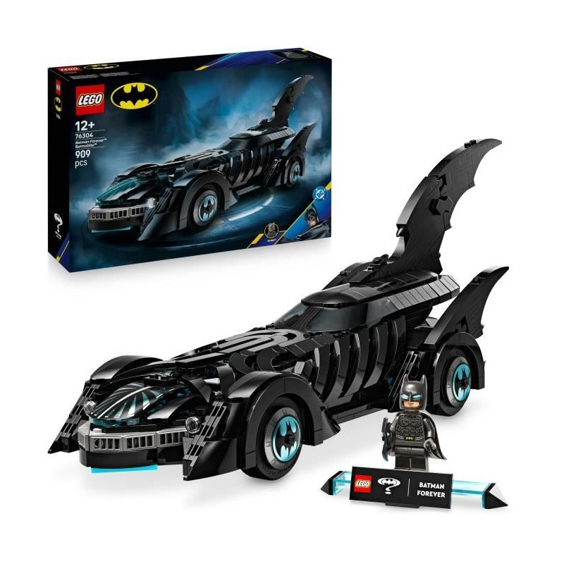 LEGO DC Batman 76304 Batmobile Batman Forever - Jeu de Construction en LEGO DC Batman 76304 Batmobile Batman Forever - Jeu de Construction en