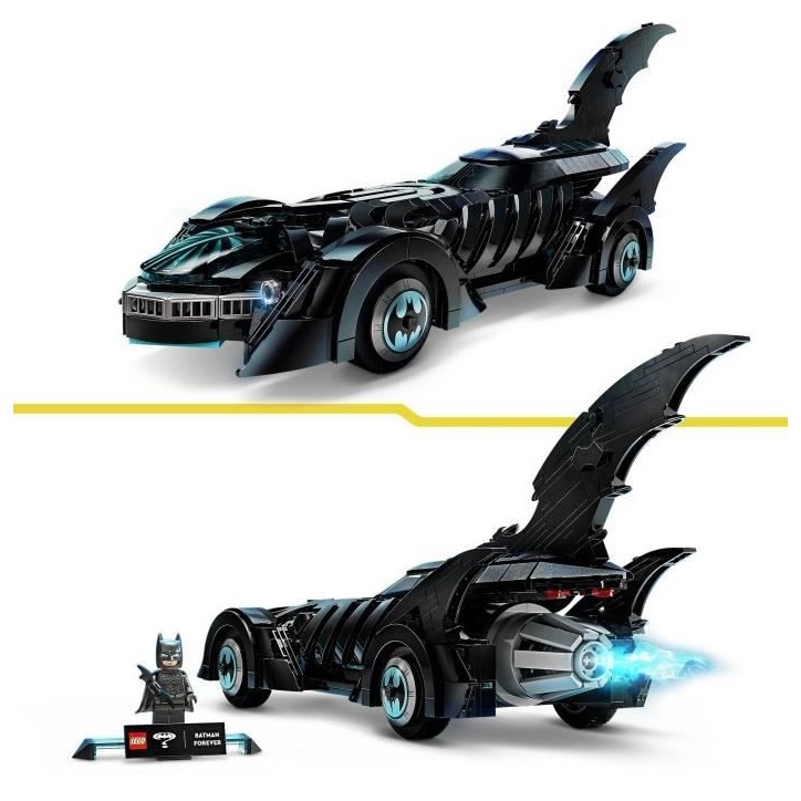 LEGO DC Batman 76304 Batmobile Batman Forever - Jeu de Construction enfant des 12 ans LEGO DC Batman 76304 Batmobile Batman Forever - Jeu de Construction enfant des 12 ans