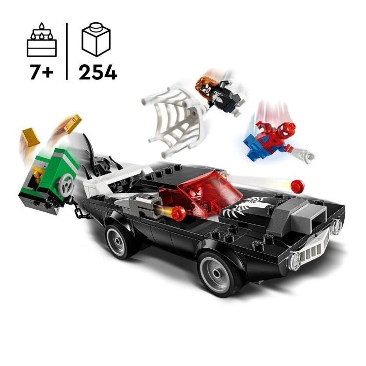 LEGO Marvel 76309 Spider-Man contre le bolide de Venom - Jouet de construction des 7 ans LEGO Marvel 76309 Spider-Man contre le bolide de Venom - Jouet de construction des 7 ans