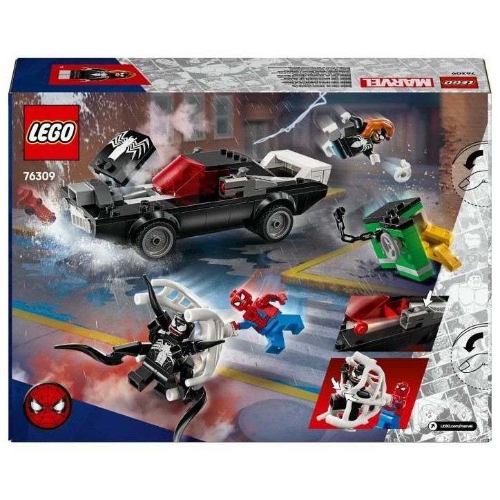 LEGO Marvel 76309 Spider-Man contre le bolide de Venom - Jouet de construction des 7 ans LEGO Marvel 76309 Spider-Man contre le bolide de Venom - Jouet de construction des 7 ans