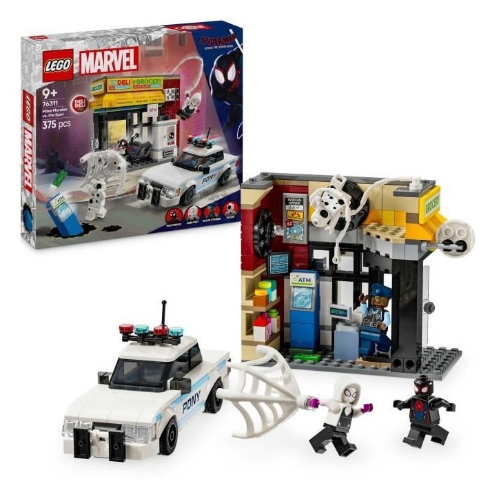 LEGO Marvel 76311 Spider-Verse : Miles Morales contre La Tache - Jeu pour garçon des 9 ans LEGO Marvel 76311 Spider-Verse : Miles Morales contre La Tache - Jeu pour garçon des 9 ans