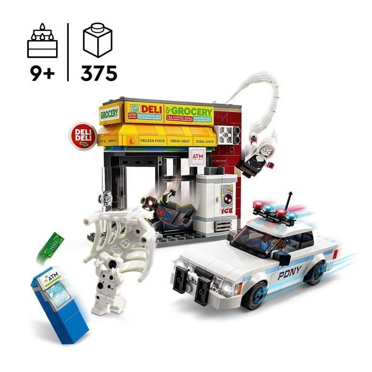 LEGO Marvel 76311 Spider-Verse : Miles Morales contre La Tache - Jeu pour garçon des 9 ans LEGO Marvel 76311 Spider-Verse : Miles Morales contre La Tache - Jeu pour garçon des 9 ans