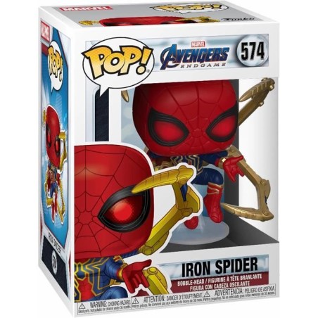 Figurine Funko Pop! Marvel : Avengers Endgame – Iron Spider – Tete