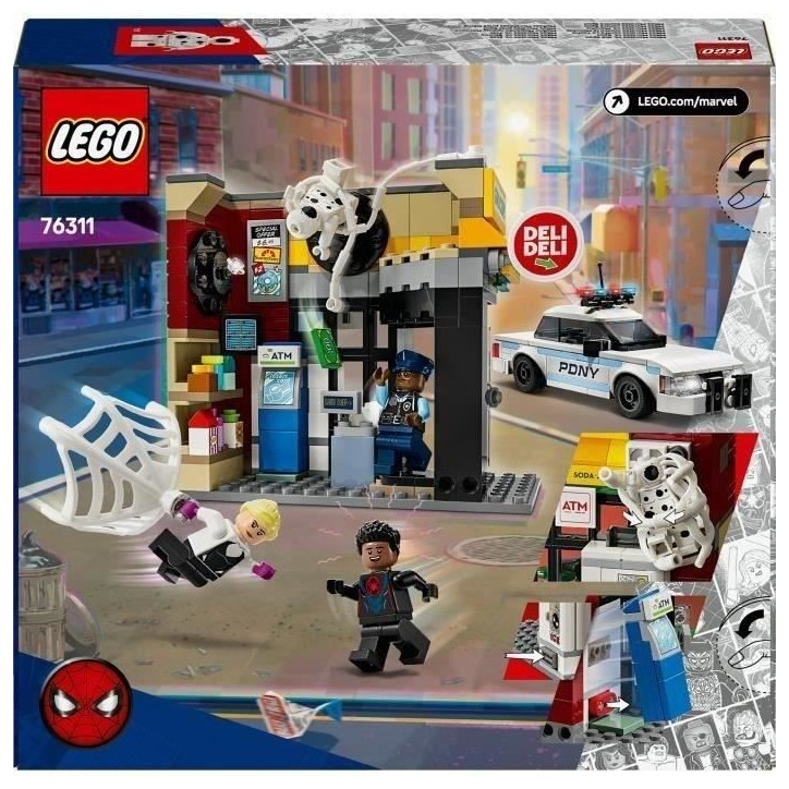 LEGO Marvel 76311 Spider-Verse : Miles Morales contre La Tache - Jeu pour garçon des 9 ans LEGO Marvel 76311 Spider-Verse : Miles Morales contre La Tache - Jeu pour garçon des 9 ans