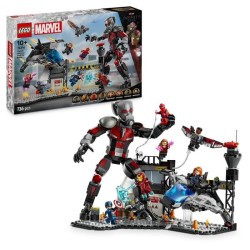 LEGO Marvel 76314 Le combat de Captain America : Civil War - Jouet pou