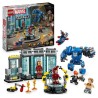 LEGO Marvel 76315 Le Laboratoire d'Iron Man : la Salle des Armures - J