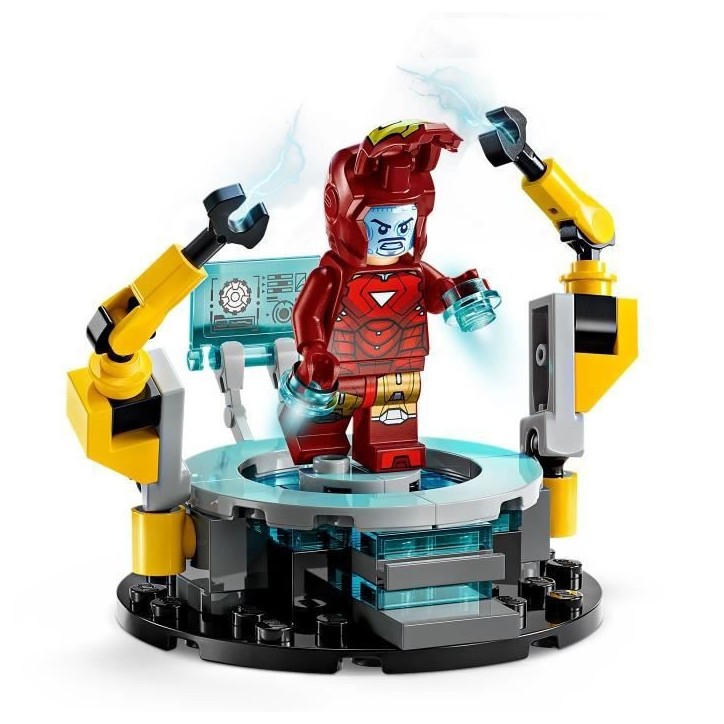 LEGO Marvel 76315 Le Laboratoire d'Iron Man : la Salle des Armures - Jouet garçon, 8 ans LEGO Marvel 76315 Le Laboratoire d'Iron Man : la Salle des Armures - Jouet garçon, 8 ans