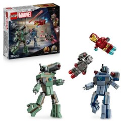 LEGO | Marvel 76320 Iron Man et War Machine Contre les Drones de Hamme