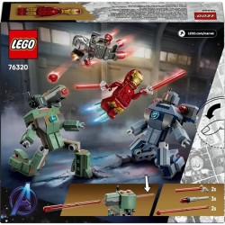 LEGO | Marvel 76320 Iron Man et War Machine Contre les Drones de Hamme