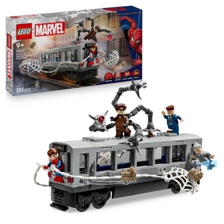 LEGO | Marvel 76321 La Scene du Train de Spider-Man et Docteur Octopus