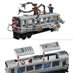 LEGO | Marvel 76321 La Scene du Train de Spider-Man et Docteur Octopus