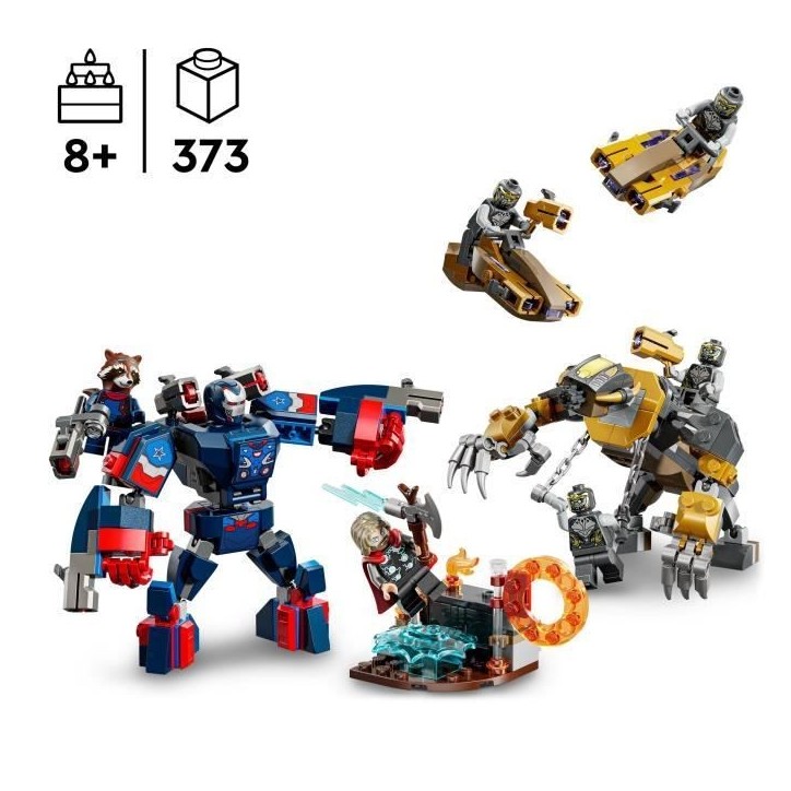 LEGO | Marvel 76322 Avengers : Endgame Thor Contre Chitauri - Jouet enfant des 8 ans LEGO | Marvel 76322 Avengers : Endgame Thor Contre Chitauri - Jouet enfant des 8 ans