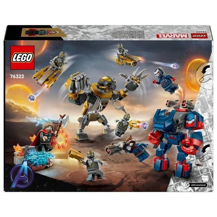 LEGO | Marvel 76322 Avengers : Endgame Thor Contre Chitauri - Jouet enfant des 8 ans LEGO | Marvel 76322 Avengers : Endgame Thor Contre Chitauri - Jouet enfant des 8 ans